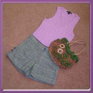 New Taikonhu dressy shorts from Anthropologie M